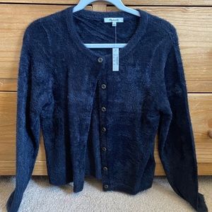 Madewell fuzzy cardigan